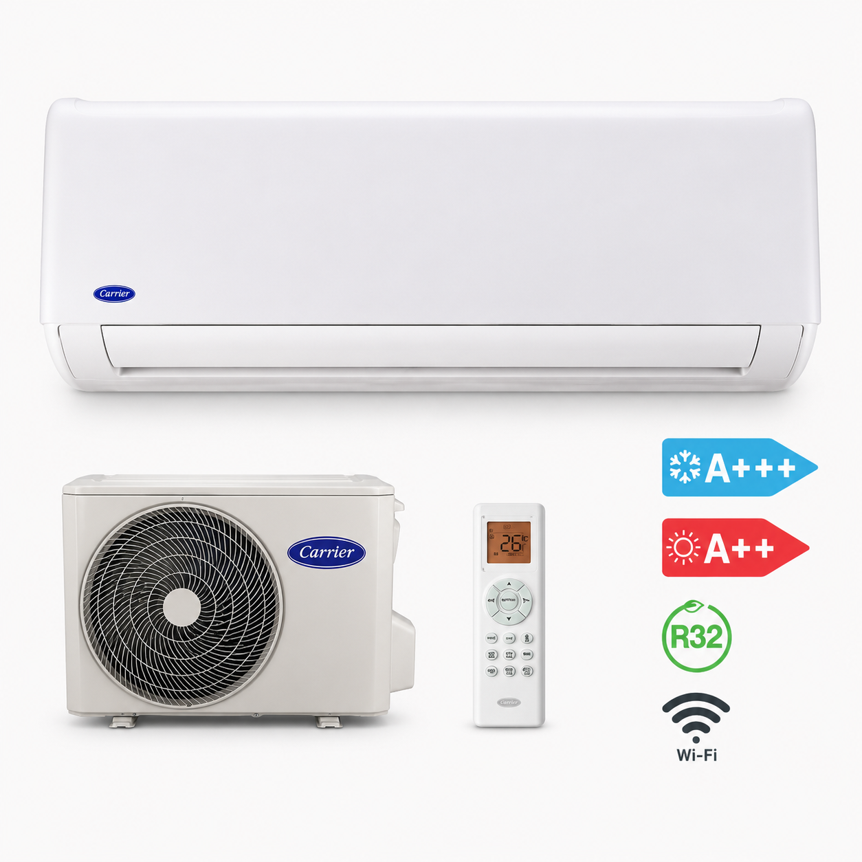 CARRIER Set Serie QCE 12000 BTU