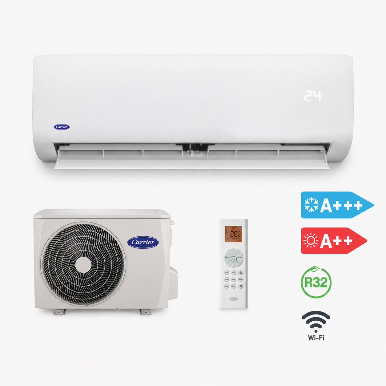 CARRIER Set Serie QHG 12000 BTU