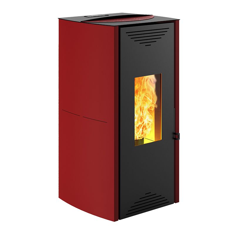 Montegrappa Tuga termostufa a pellet rossa