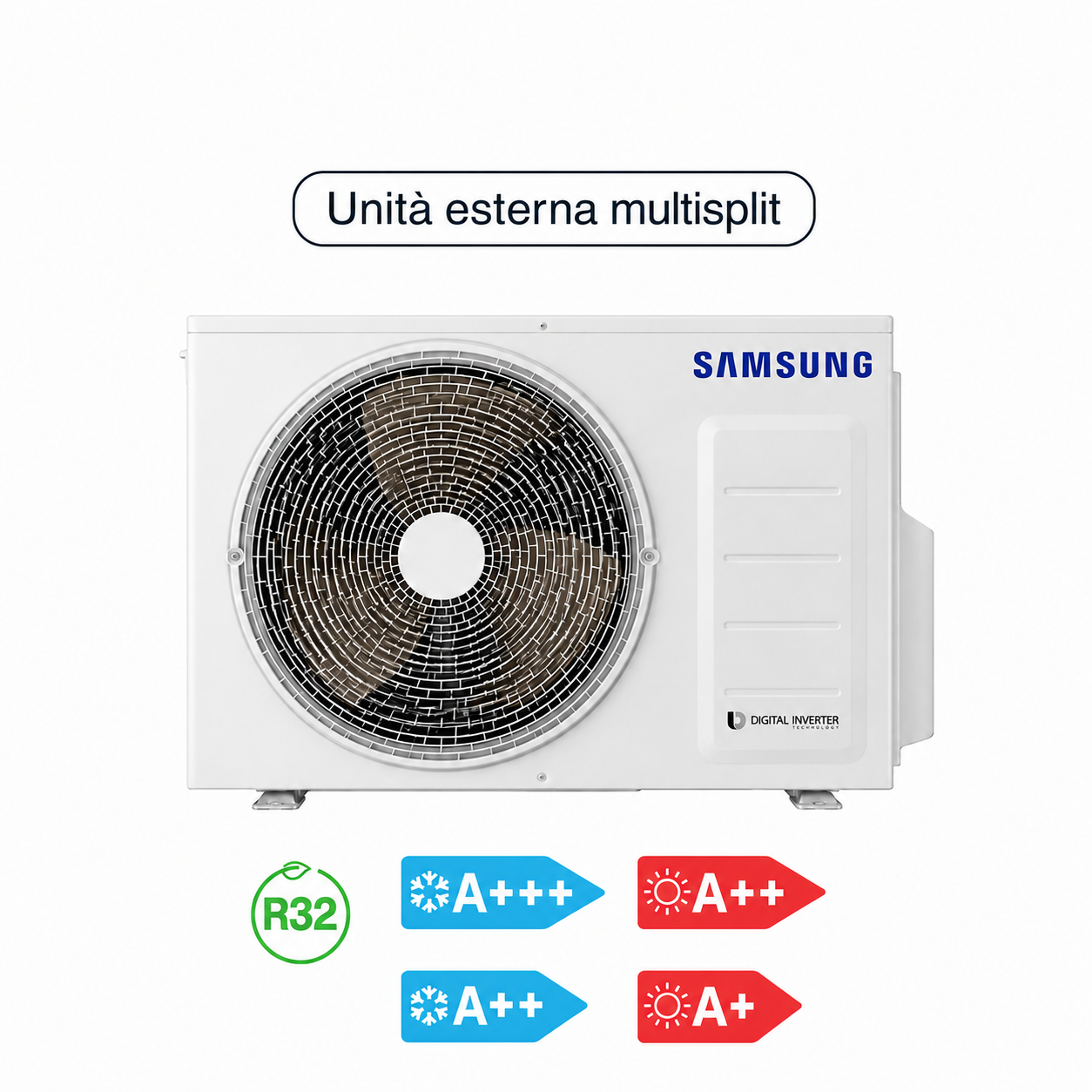SAMSUNG Unità esterna Multisplit 42000 BTU 5 Attacchi