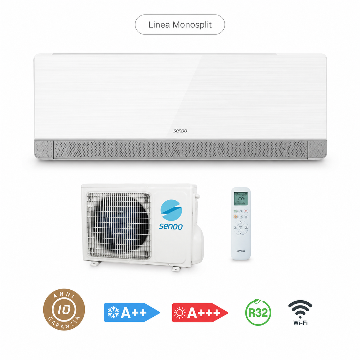 SENDO Set Serie Aion 24000 BTU