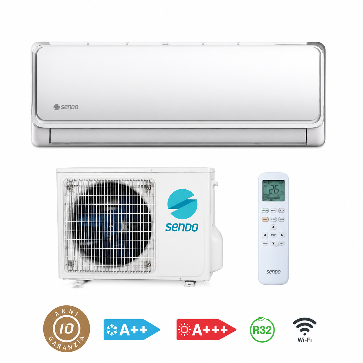 SENDO Set Serie Zeas 18000 BTU